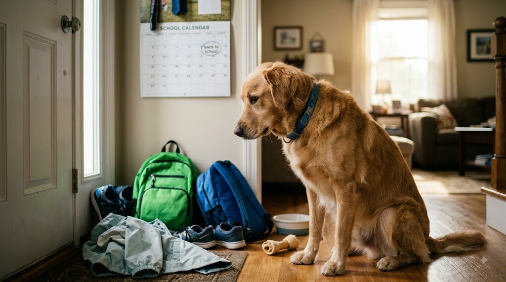 Back-to-School Separation Anxiety in Dogs