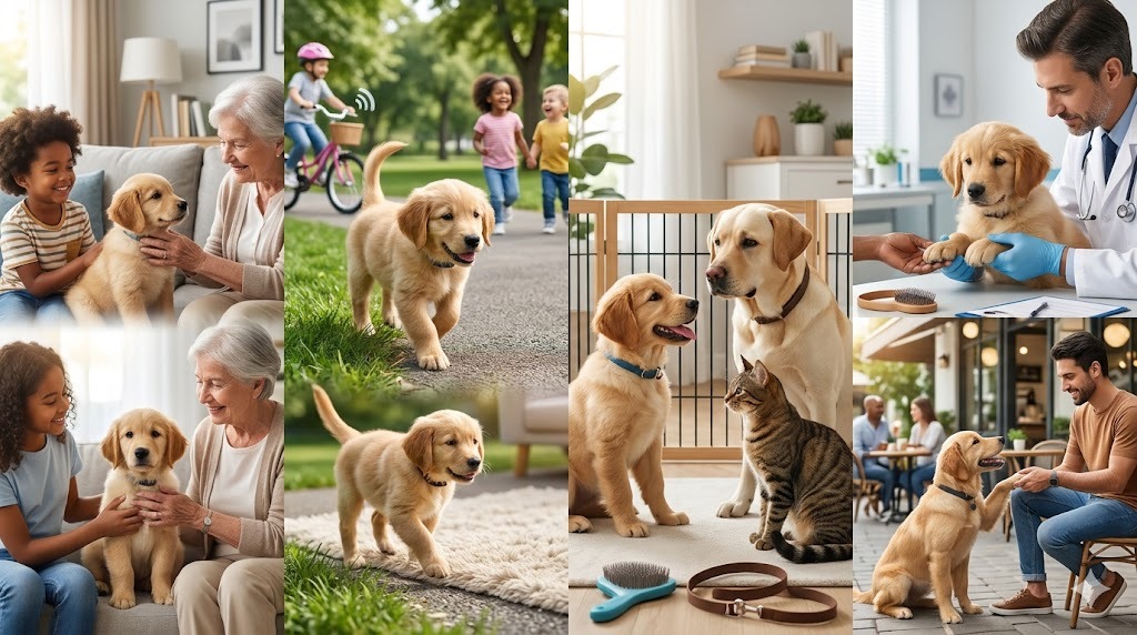 Puppy Socialization Timeline (8-16 Weeks)