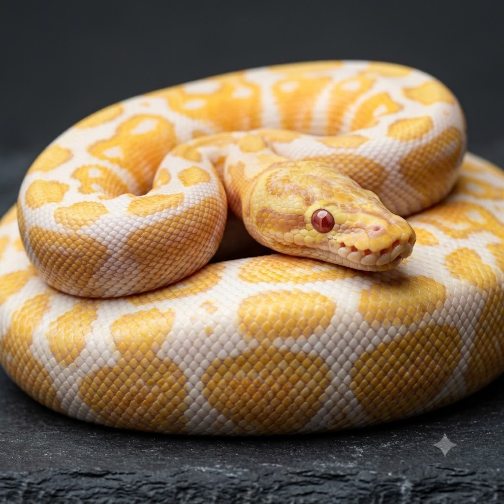 Albino Ball Python