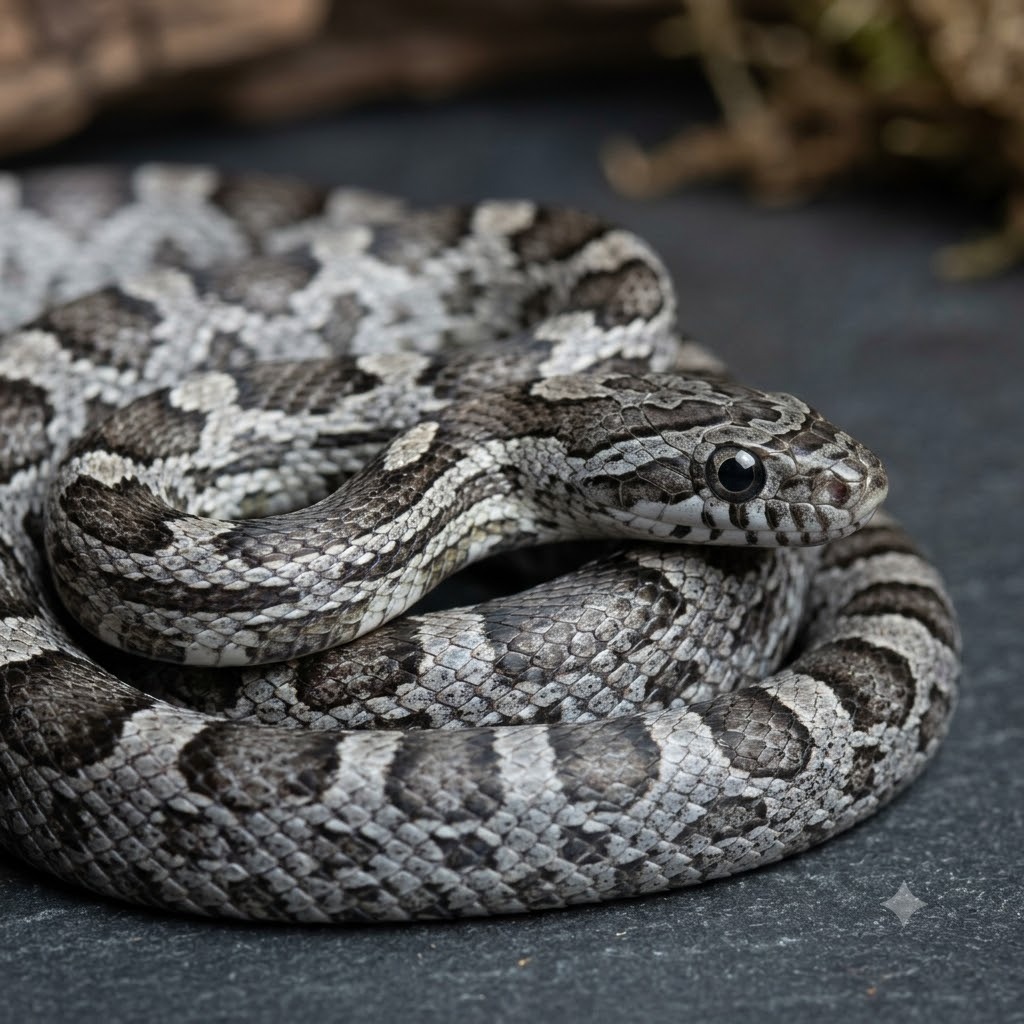 Anerythristic Corn Snake
