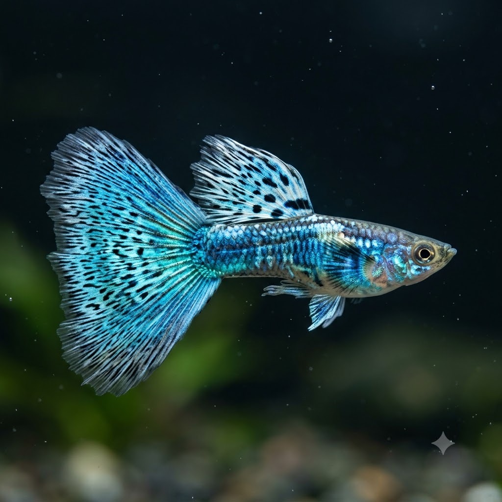 Blue Neon Guppy
