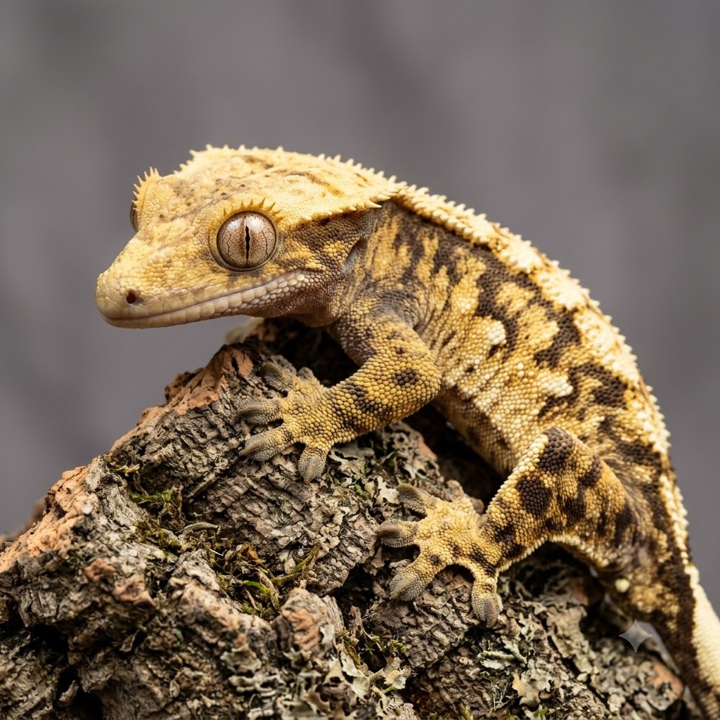 Cream Crested Gecko