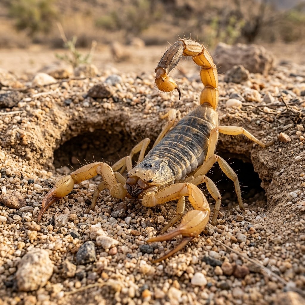 Desert Hairy Scorpion