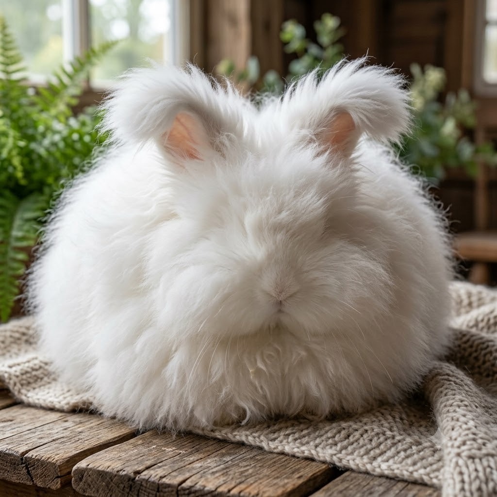 English Angora Rabbit