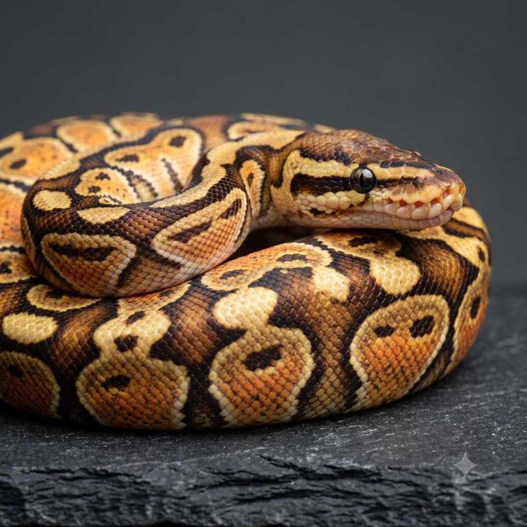 Fire Ball Python