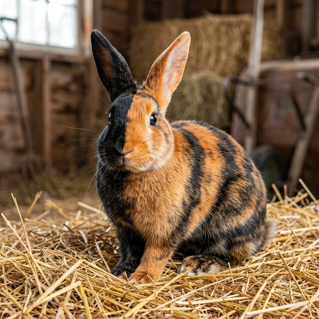 Harlequin Rabbit