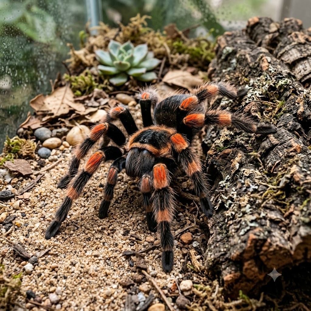 Mexican Red Knee Tarantula