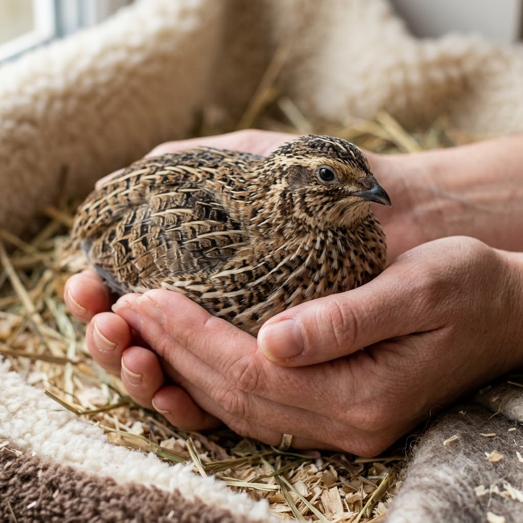 Coturnix Quail (as pets)