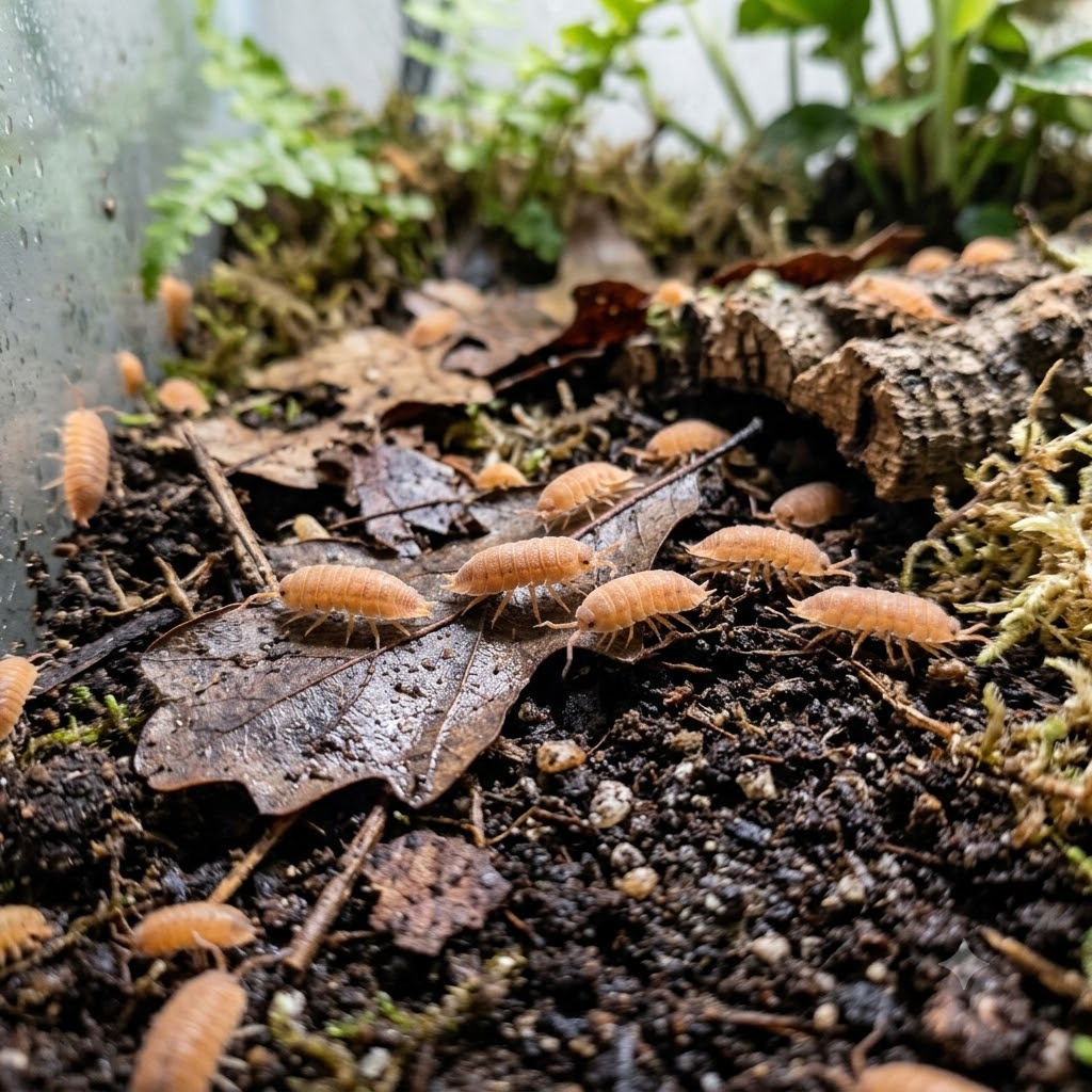 Powder Orange Isopod