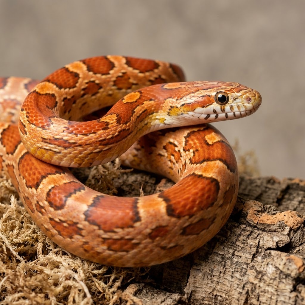 Scaleless Corn Snake