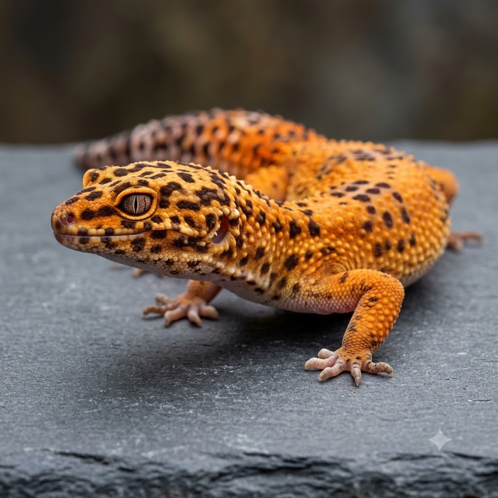 Tangerine Leopard Gecko