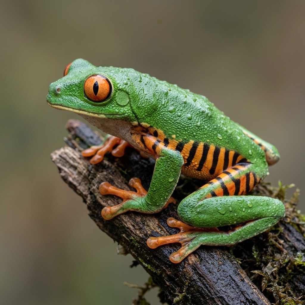 Tiger-Leg Monkey Frog