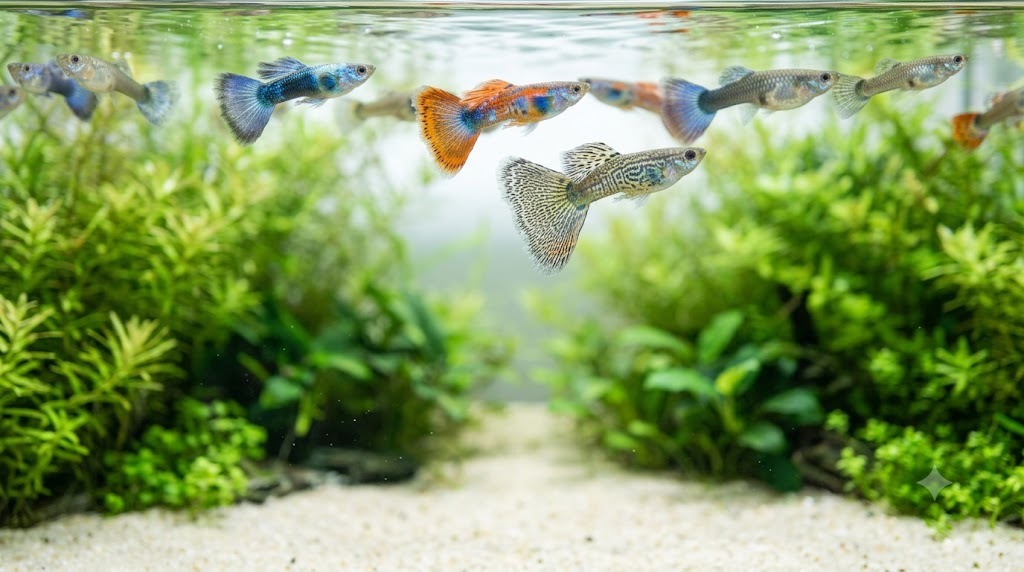 Guppy strains